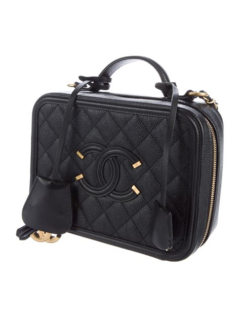 high end bags similar to chanel filigree vanity|Chanel vanity cases.